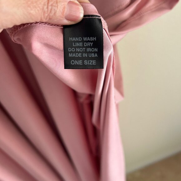 Muuvment by Fee MuuMuu Bella Blush Maxi Dress Venechia Fabric One Size - Picture 6 of 6